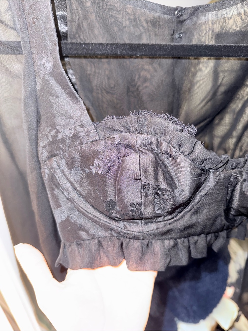 Rosemilk Salinas Long Sleeve Bralette Top Bustier - Picture 8 of 13
